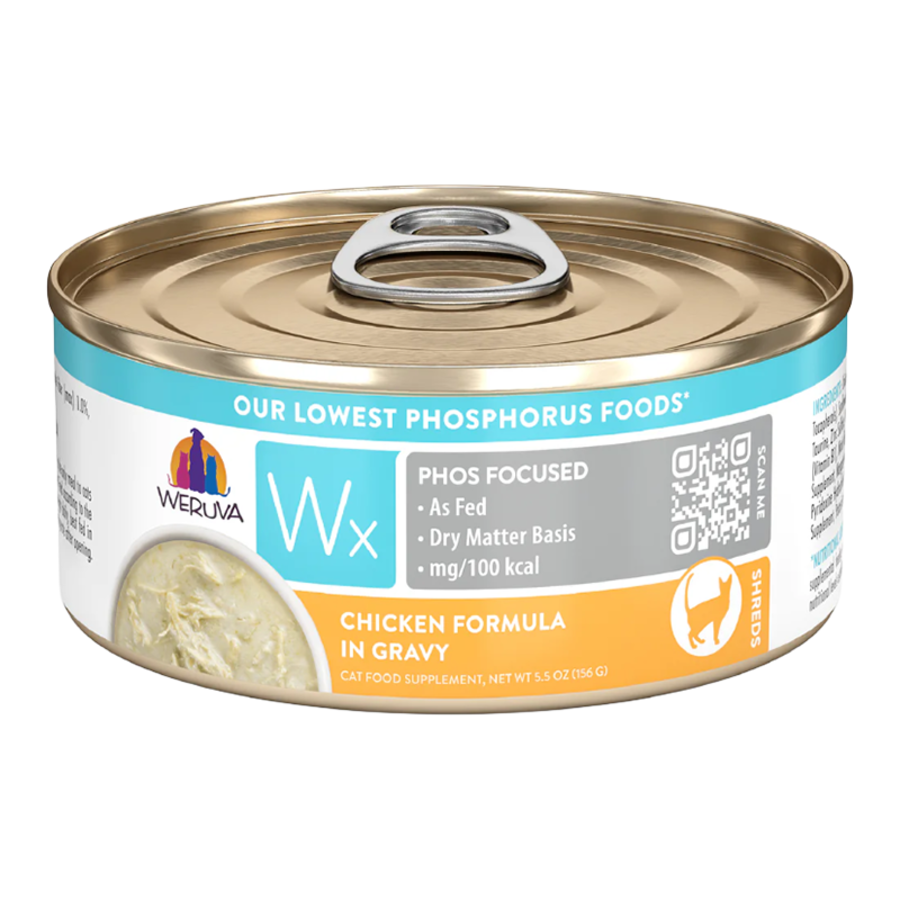 Weruva Wx Phos Focused Chicken In Gravy 5.5oz Case For Cats