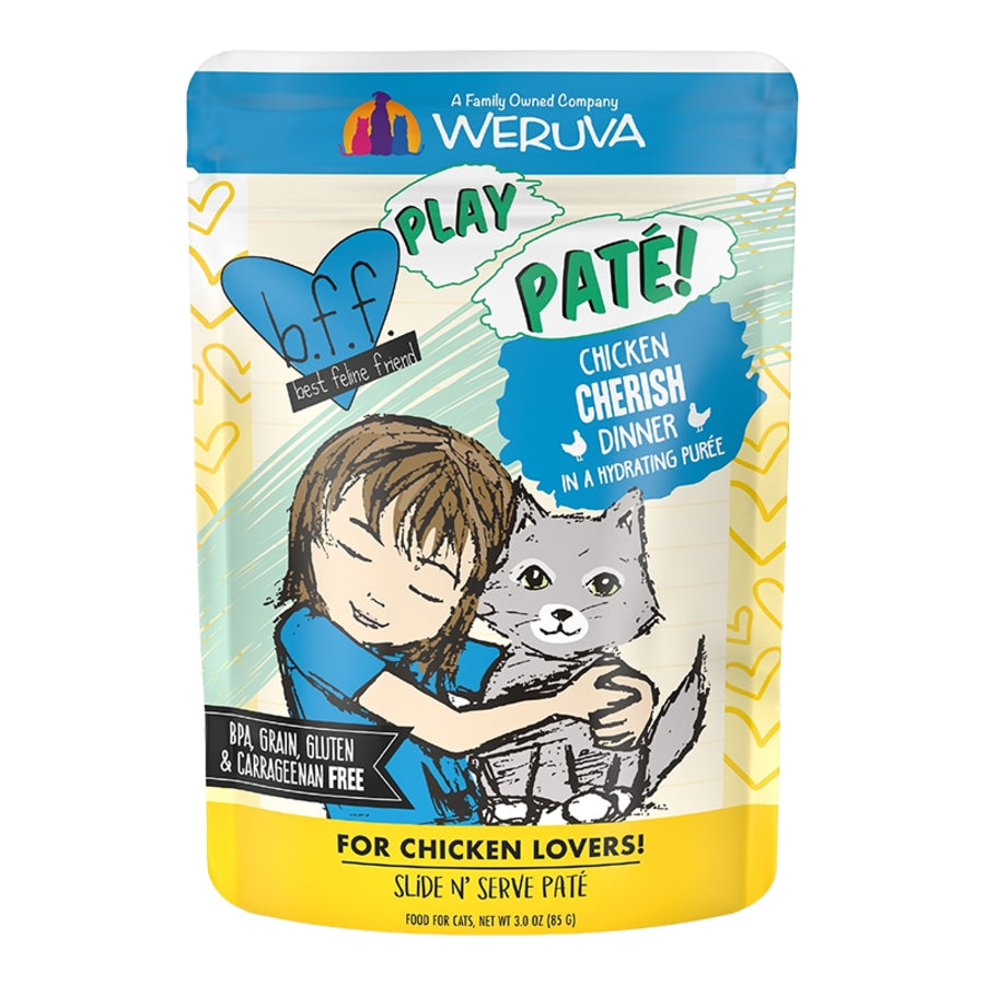 Weruva Best Feline Friend PLAY Cherish 3oz for Cats