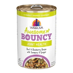 Weruva Awesome Bouncy Joint Health Beef 14oz Case for Dogs