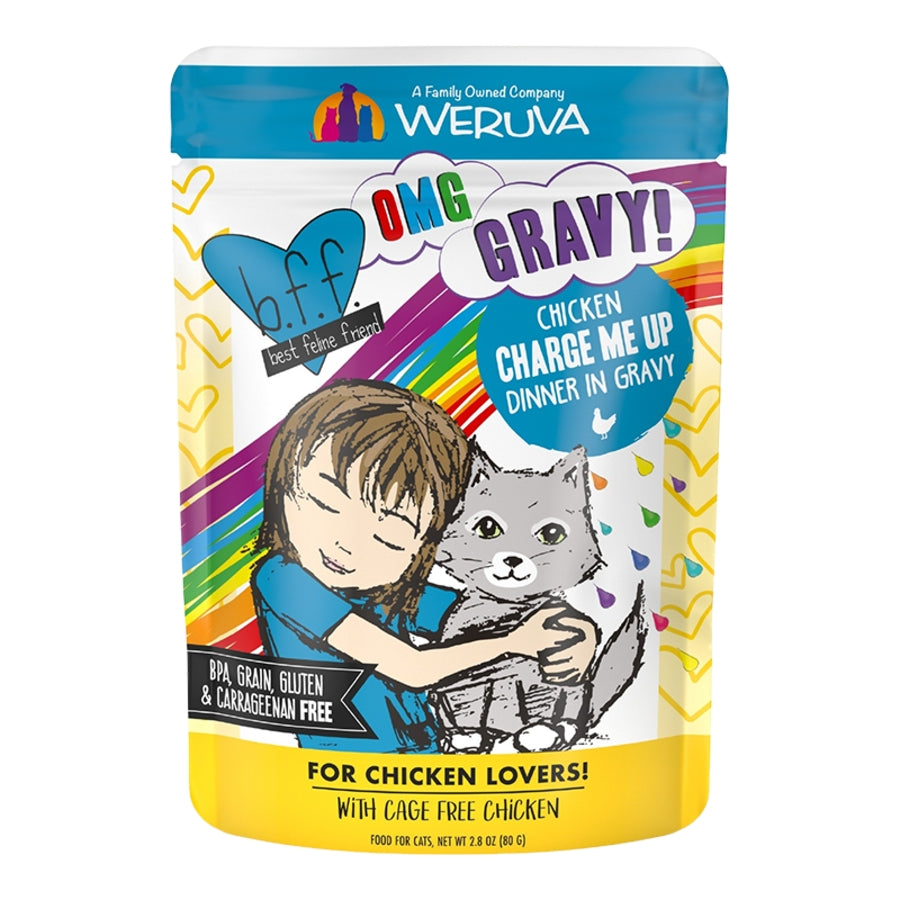 Weruva Best Feline Friend OMG Charge Me Up 3oz Case for Cats