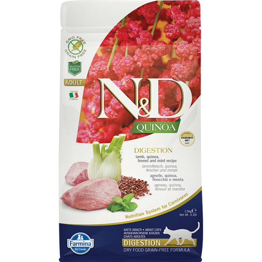 Farmina N&D Digestion Lamb 3.3lbs for Cats