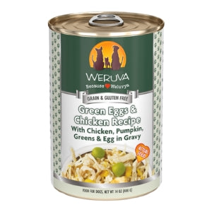 Weruva Green Eggs Chicken 14oz Case for Dogs