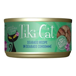 Tiki Cat Seabass In Seabass Consomme 2.8oz Case For Cats