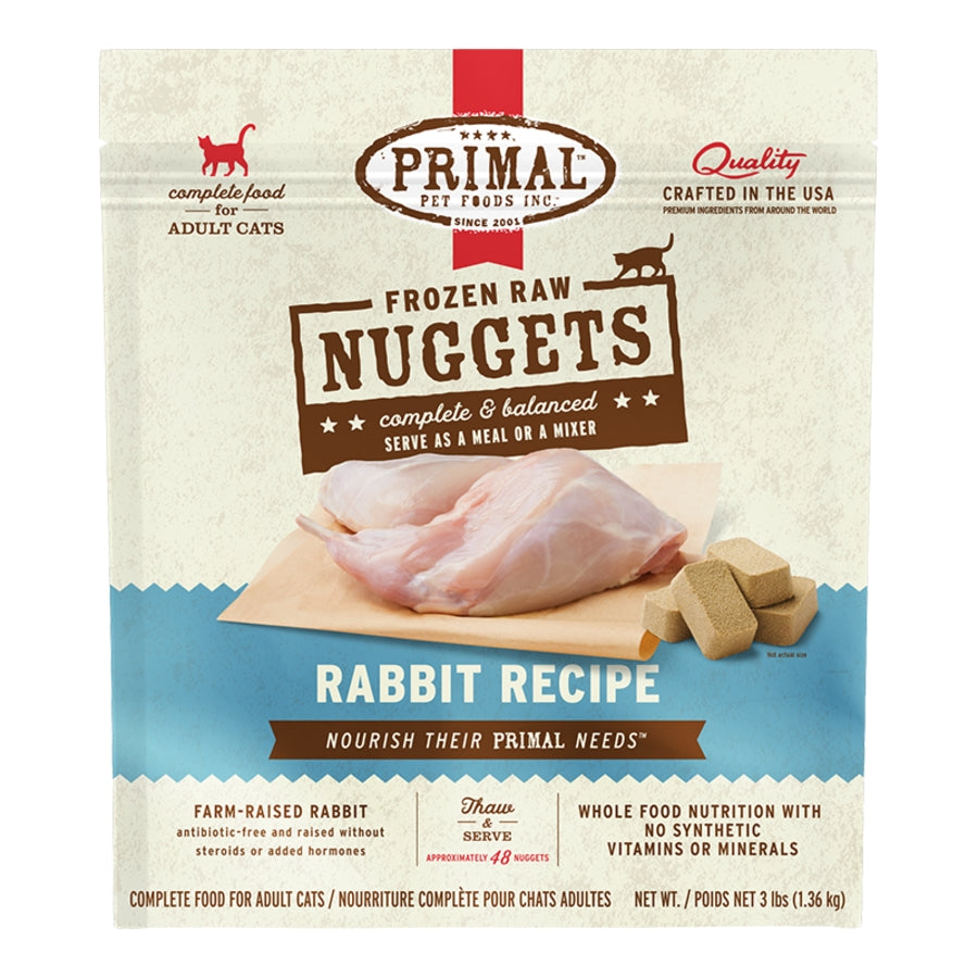 Primal Rabbit 3lbs for Cats