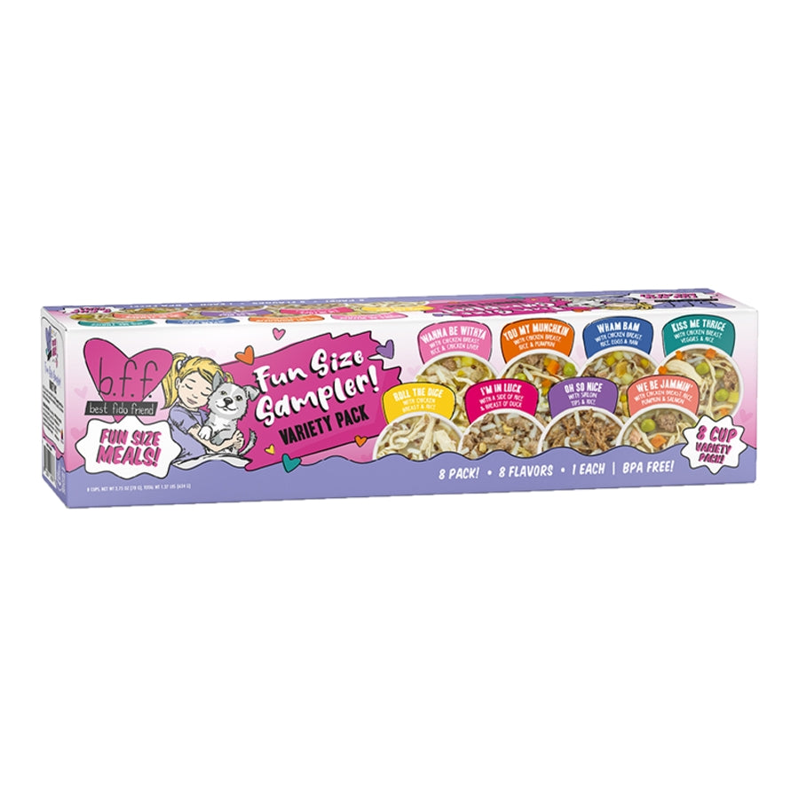 Weruva Best Feline Friend Fun Size Sampler Variety Case 2.75oz 8pk For Dogs