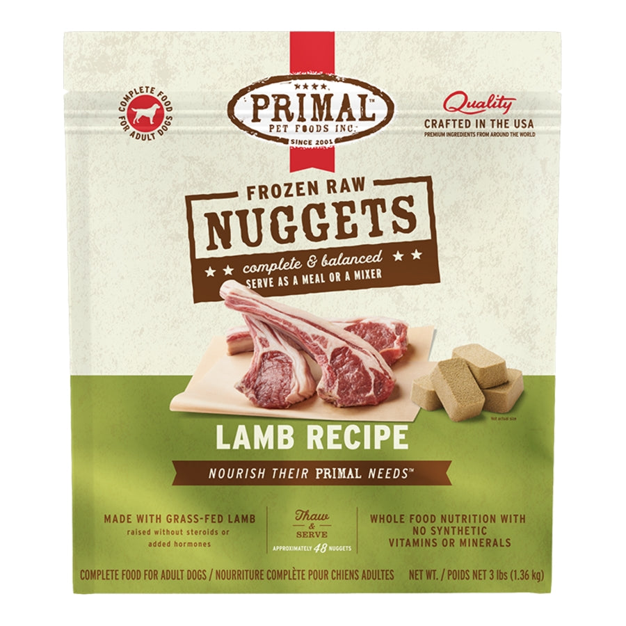 Primal Lamb 3lbs for Dogs