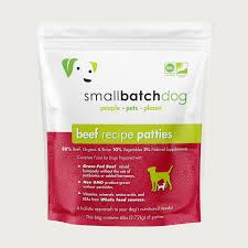 Small Batch Beef Frozen Raw 3lbs for Dogs