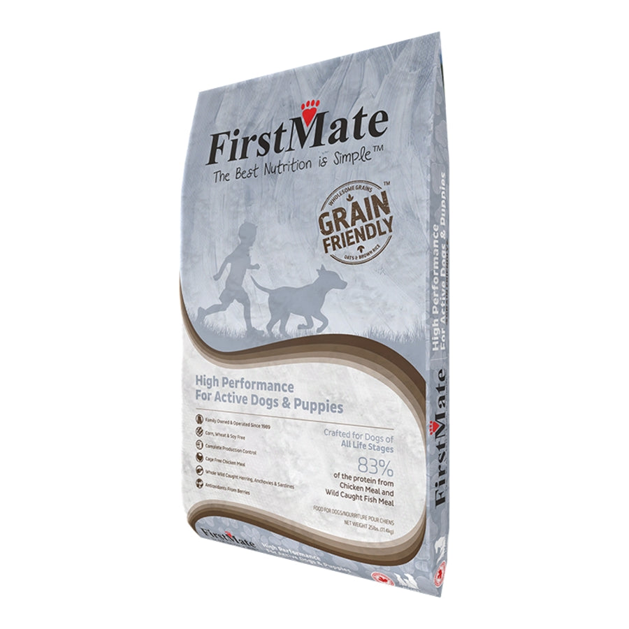 FirstMate High Performance For Active Adult/Puppy 25lbs for Dogs