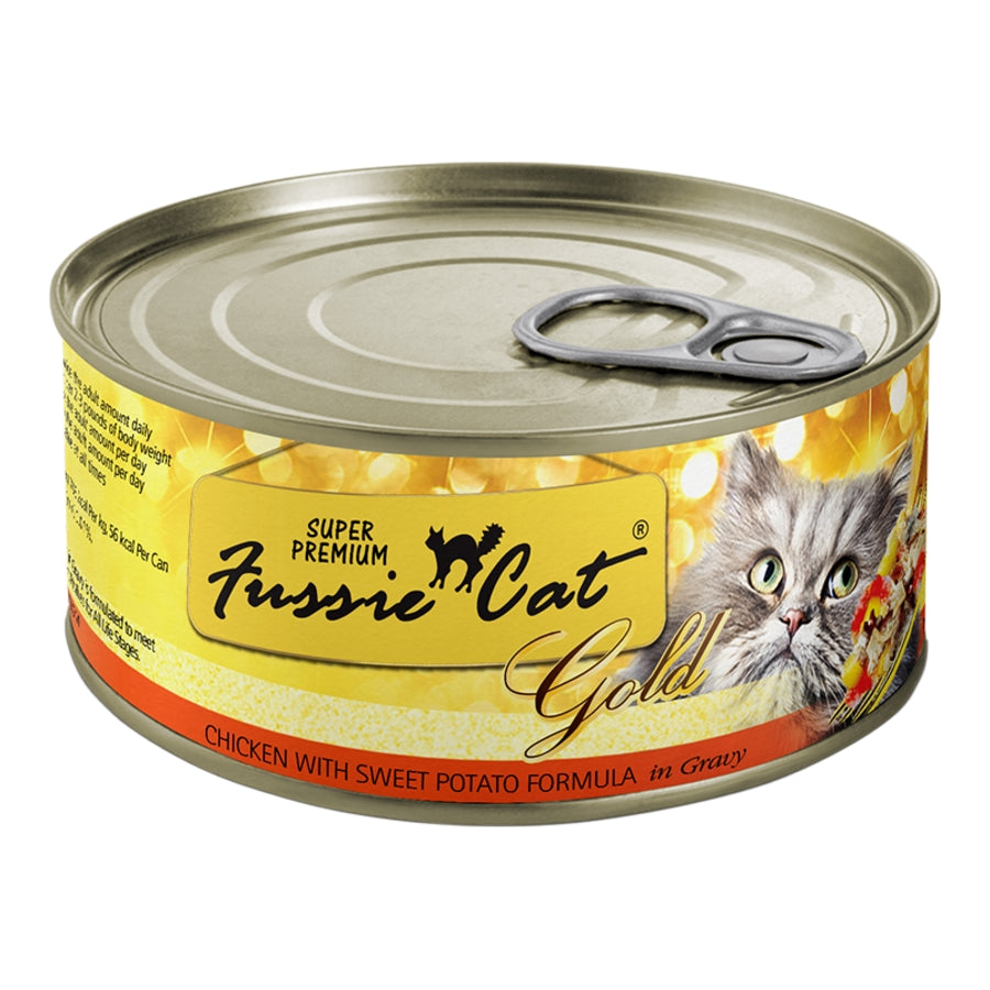 Fussie Cat Chicken & Sweet Potato 2.8oz for Cats
