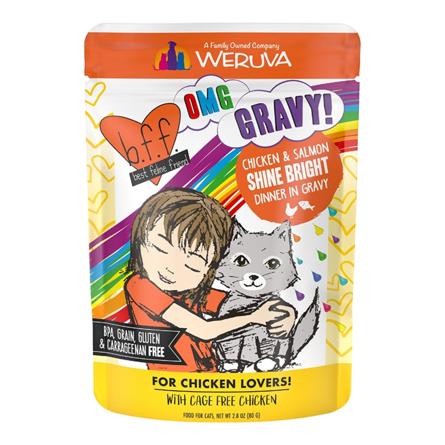 Weruva Best Feline Friend OMG Shine Bright 3oz for Cats