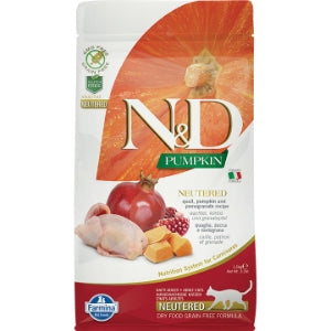 Farmina N&D Prime Neutered Quail 3.3lbs for Cats