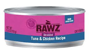 Rawz Shredded Tuna & Chicken 5.5oz for Cats