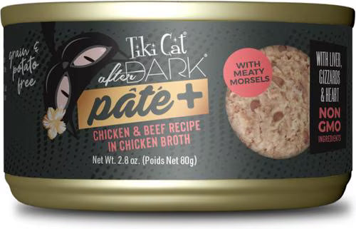 Tiki Cat After Dark Chicken & Beef Pate Case 12pk 2.8oz