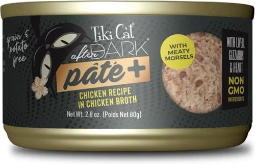 Tiki Cat After Dark Chicken Pate Case 12pk 2.8oz