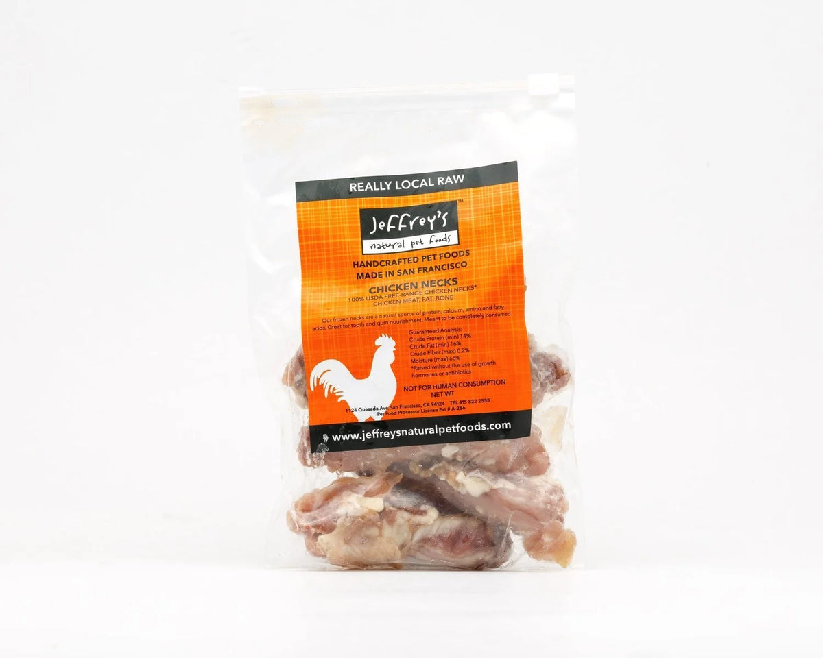 Jeffrey’s Raw Chicken Necks 6pk