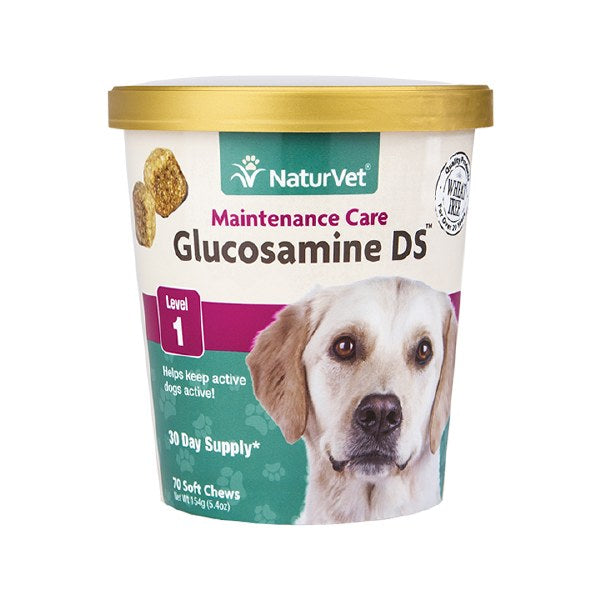 NaturVet Glucosamine Level 1 70ct