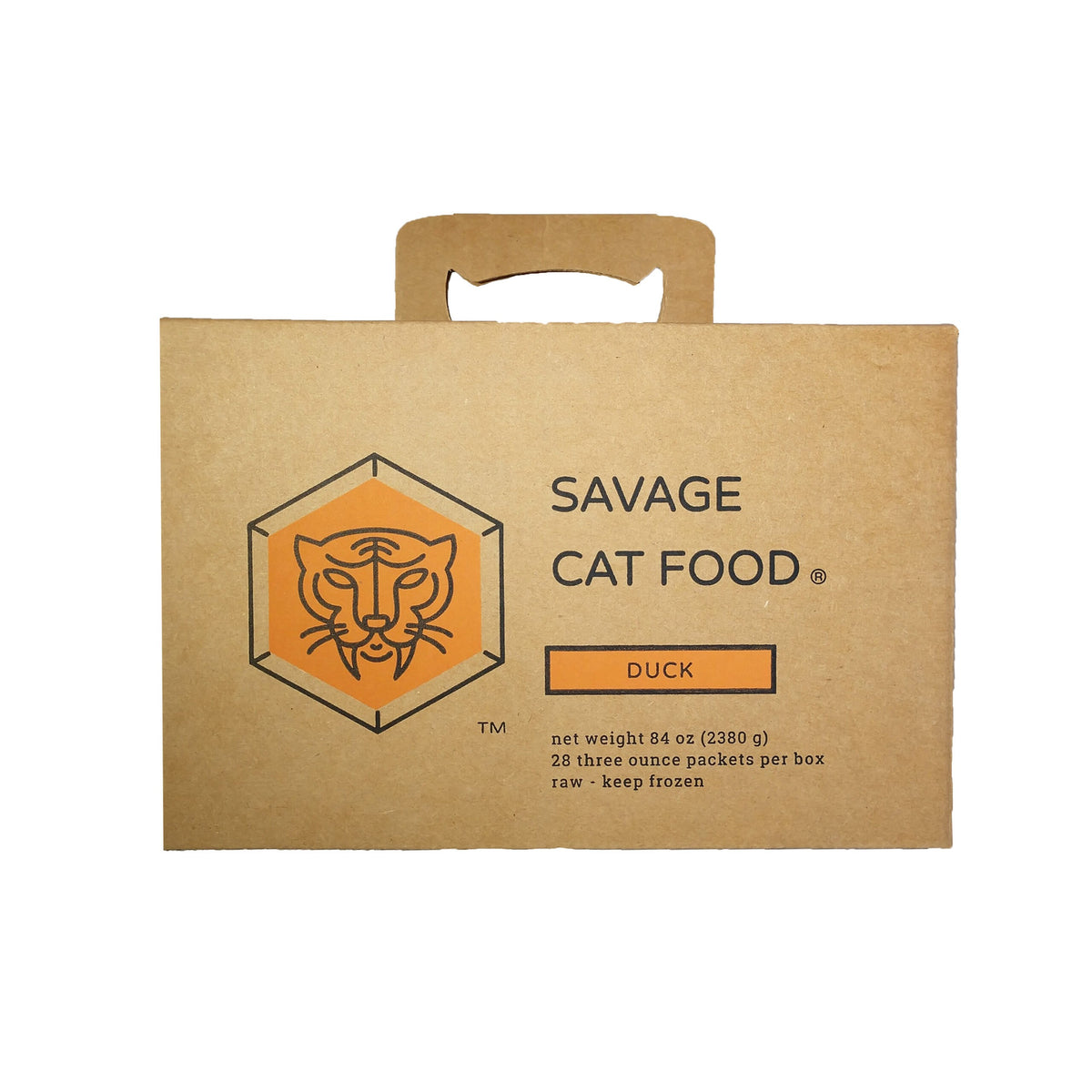 Savage Duck Large Case 84oz for Cats