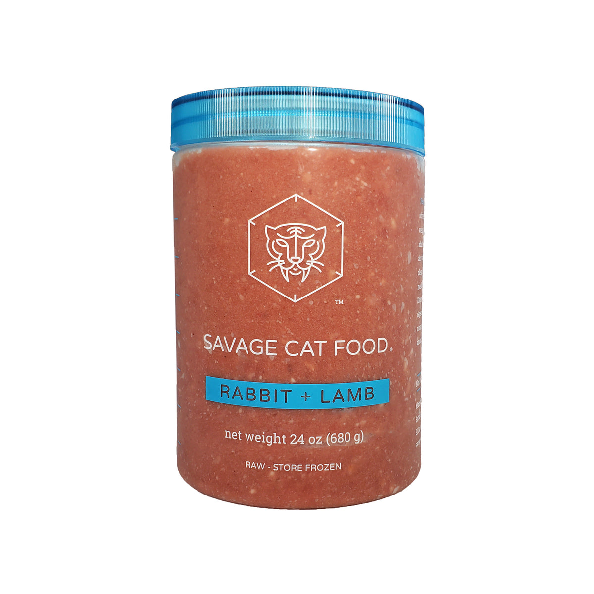 Savage Rabbit Lamb 24oz for Cats