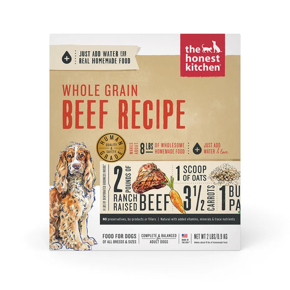 The Honest Kitchen Beef Whole Grain 4lbs for Dogs