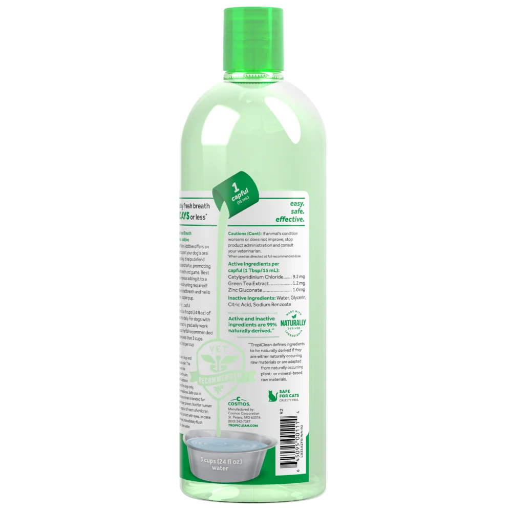 TropiClean No Brushing Dental Health 33oz