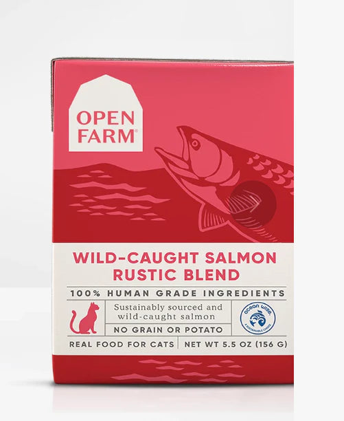 Open Farm Salmon 5.5oz Case for Cats