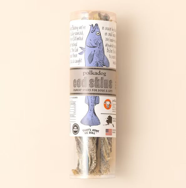 Polkadog Cod Skins 2.5oz Tube for Dogs, for Cats