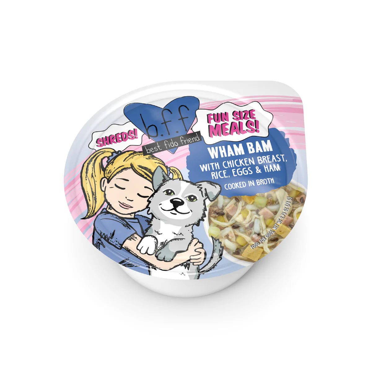 Weruva Fun Size Meals Wham Bam 2.75oz Case for Dogs