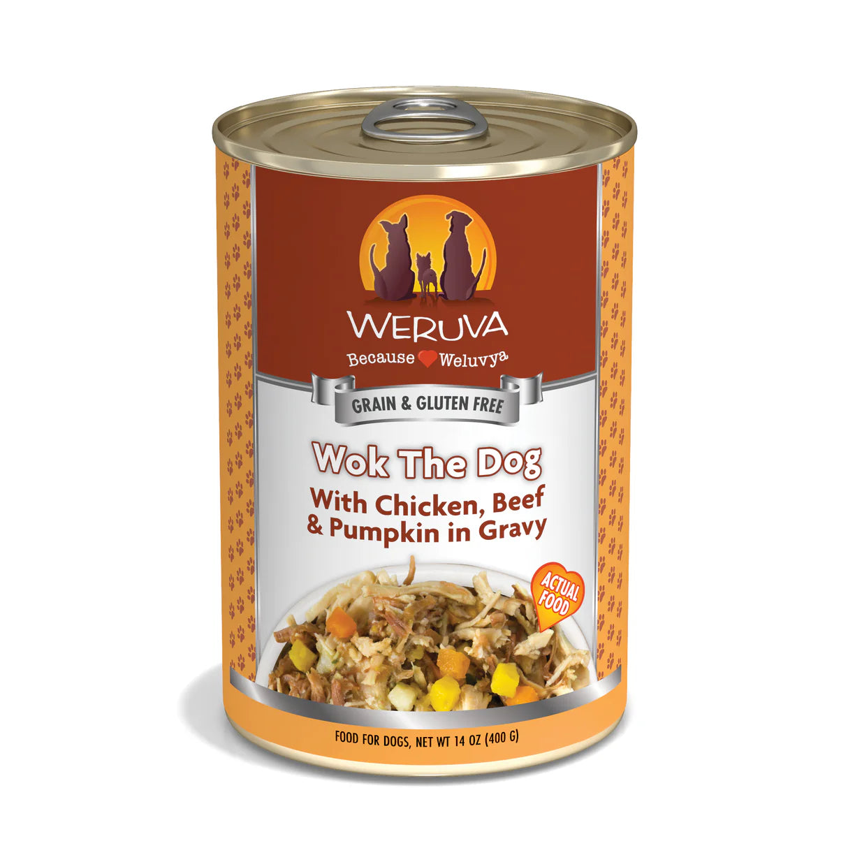 Weruva Wok The Dog 14oz Case for Dogs