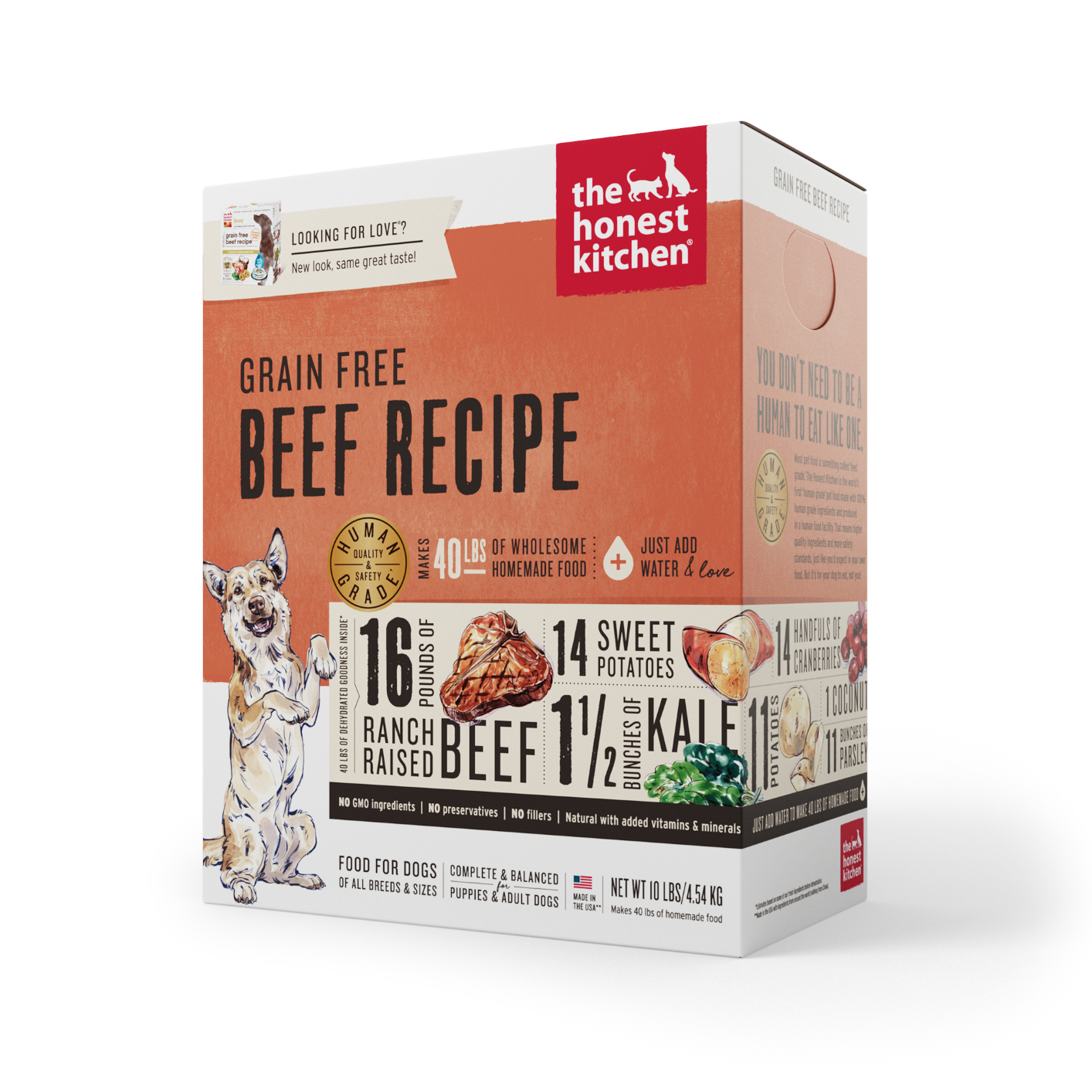 The Honest Kitchen Beef Grain Free 10lbs for Dogs