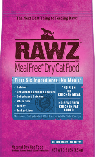 Rawz Salmon 3.5lb for Cats
