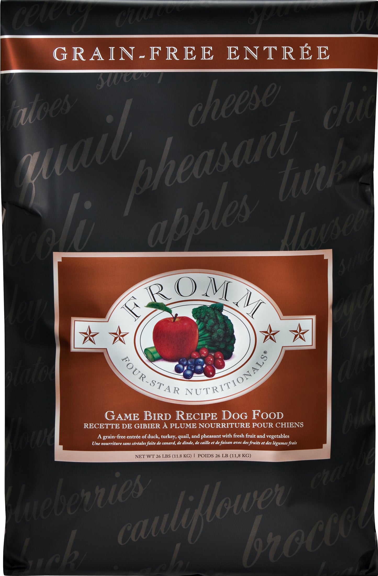 Fromm Gamebird Grain Free 26lbs for Dogs