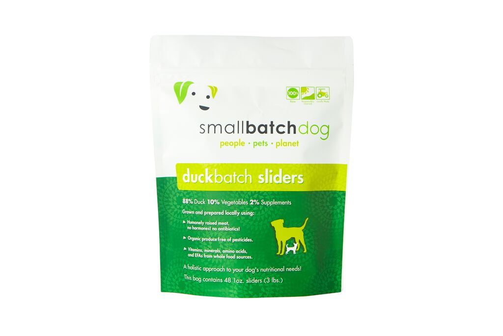 Small Batch Duck 3lbs for Dogs