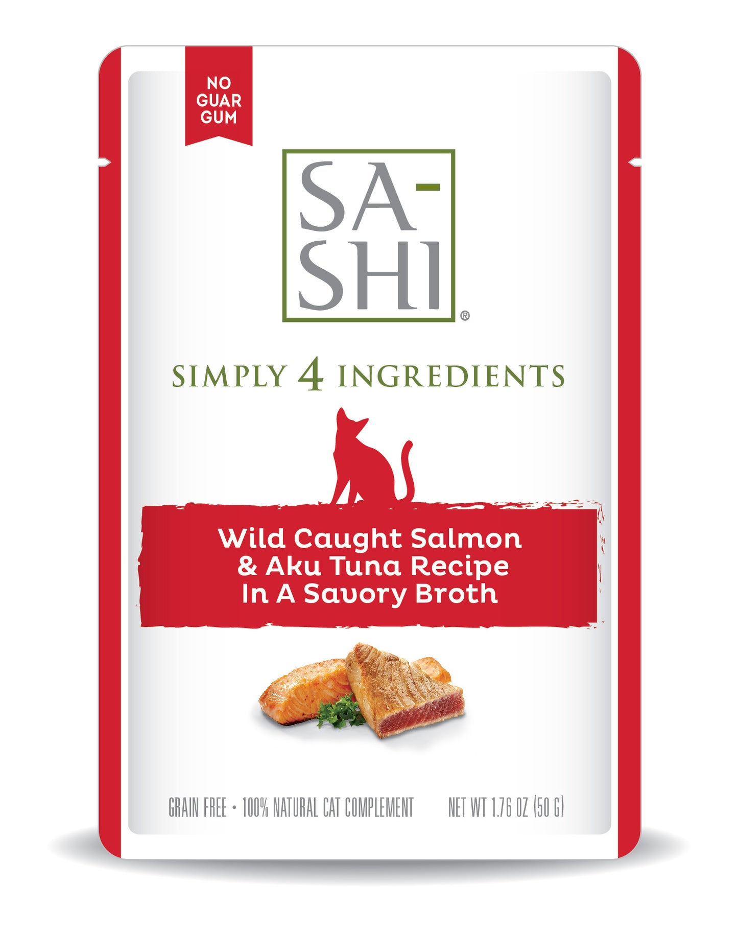 Sa-Shi Tuna and Salmon 1.76oz Case for Cats