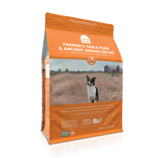 Open Farm Ancient Grain Pork 22lbs for Dogs