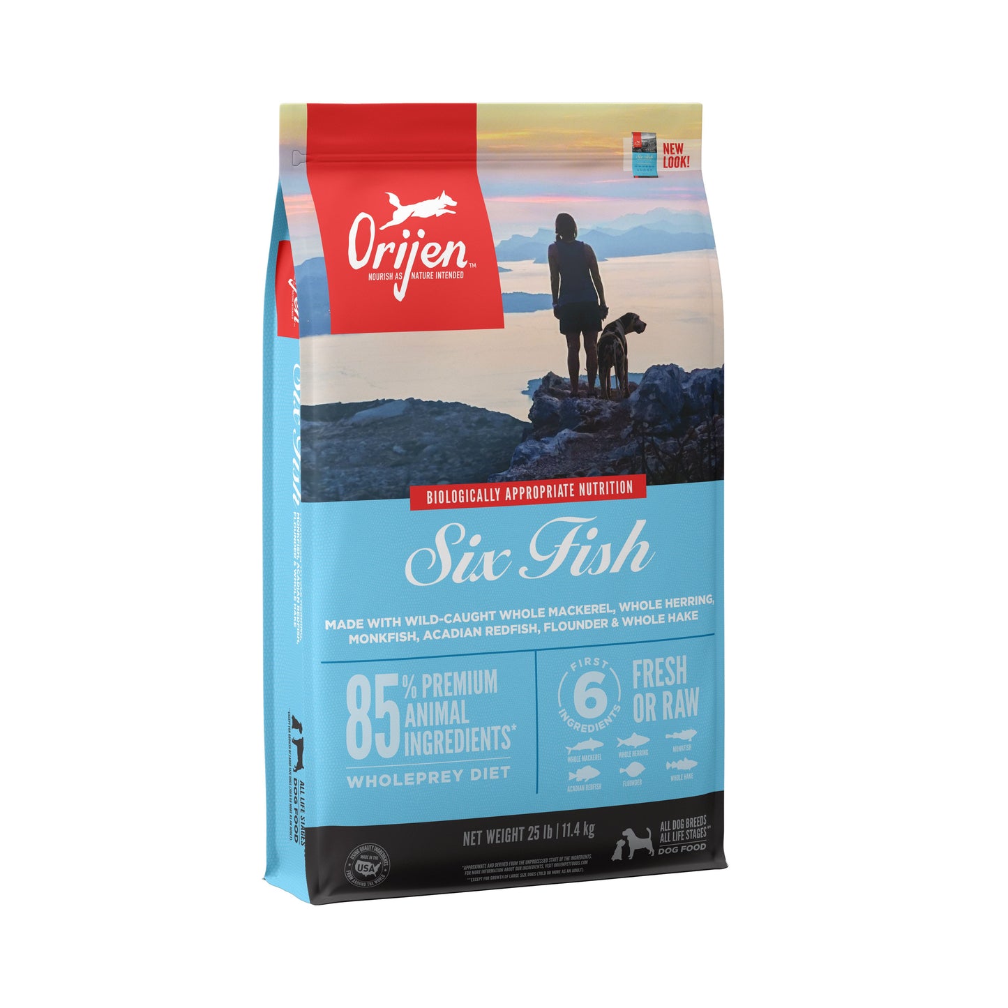 Orijen Six Fish 23.5lbs for Dogs
