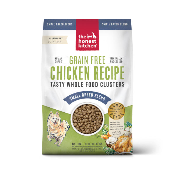 The Honest Kitchen Clusters Small Breed Chicken Grain Free 10lbs for Dogs