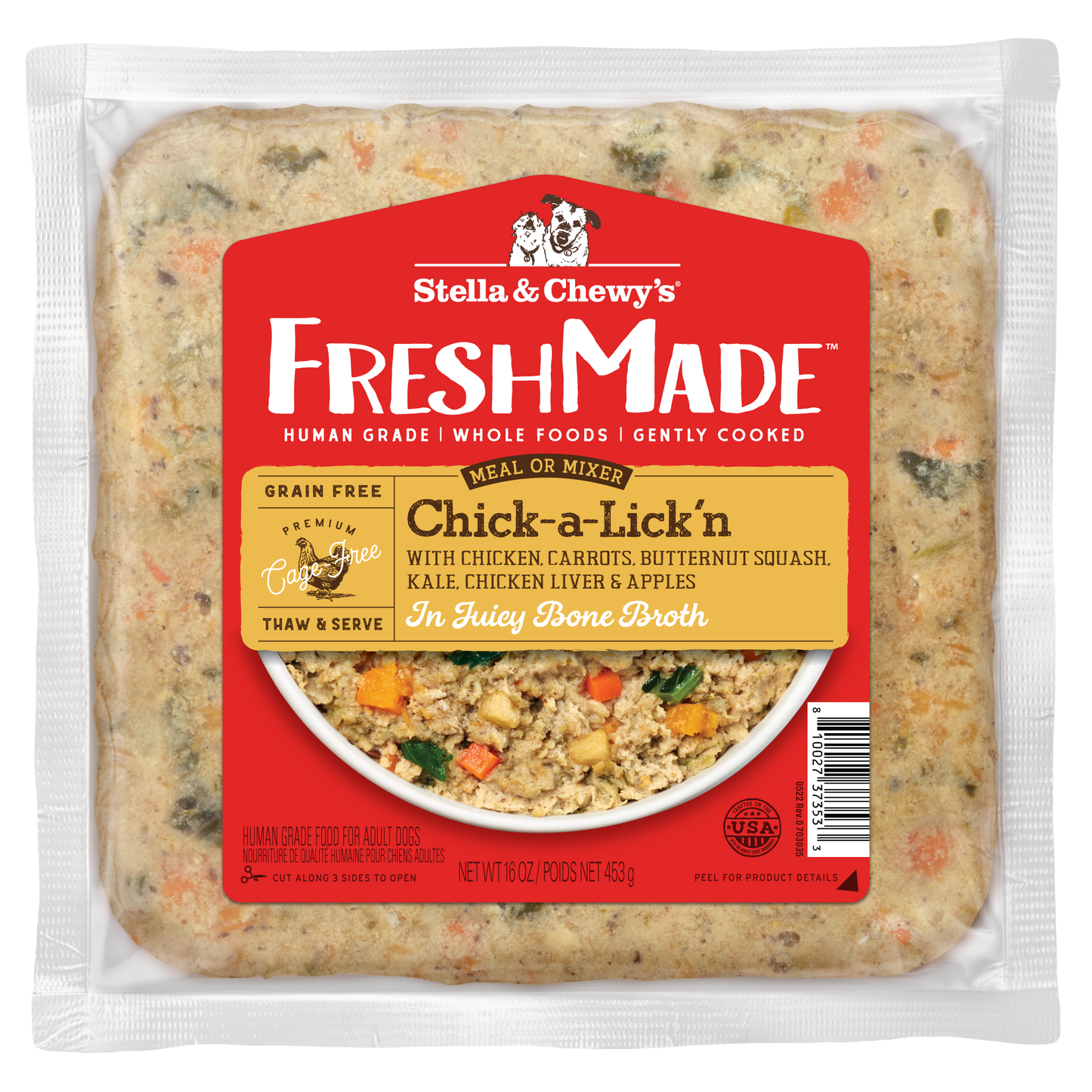 Stella & Chewy’s Gently Cooked Chick-a-Lick’n 16oz