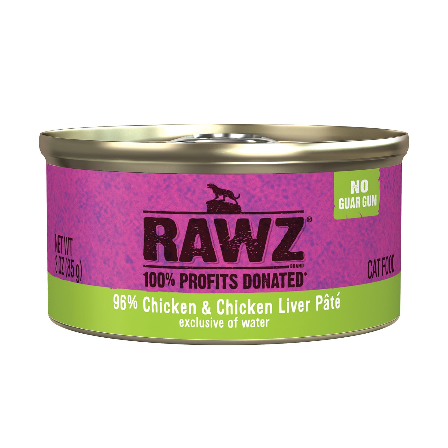 Rawz Chicken Liver Pate 3oz for Cats