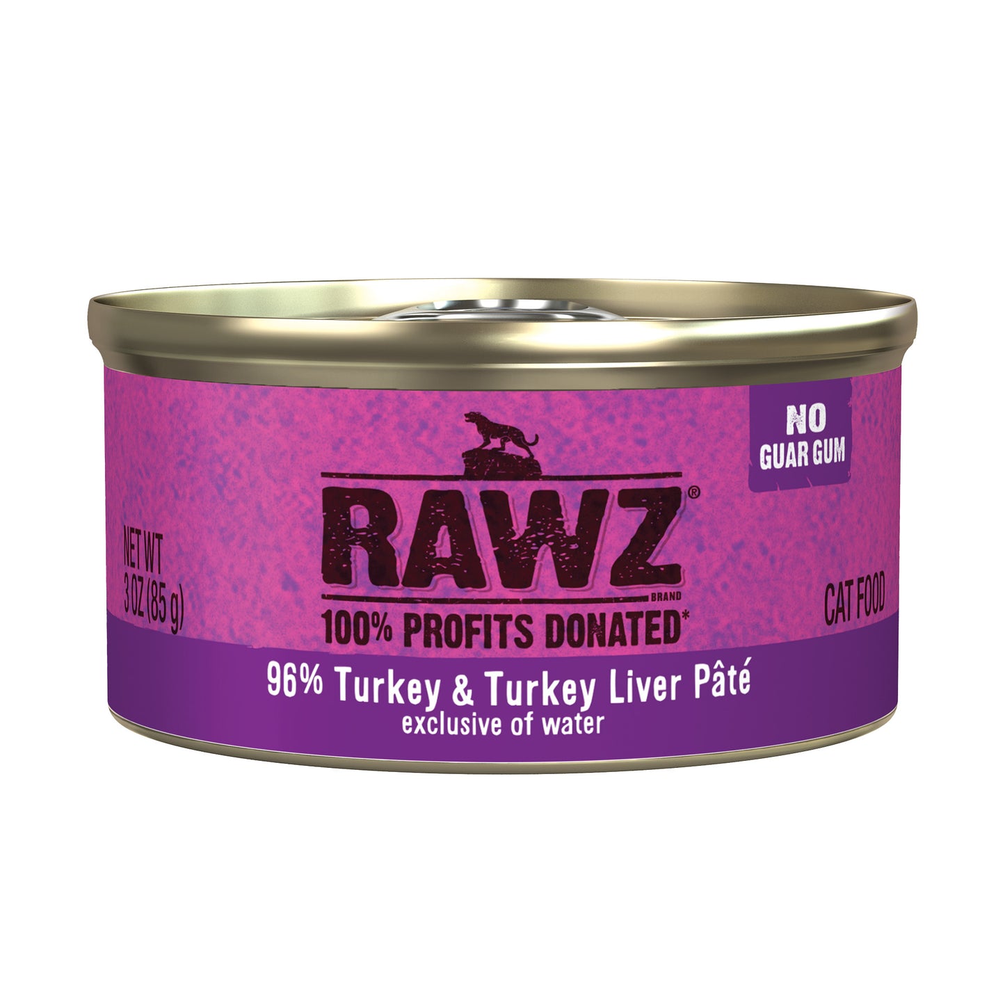 Rawz Turkey Liver Pate 3oz for Cats