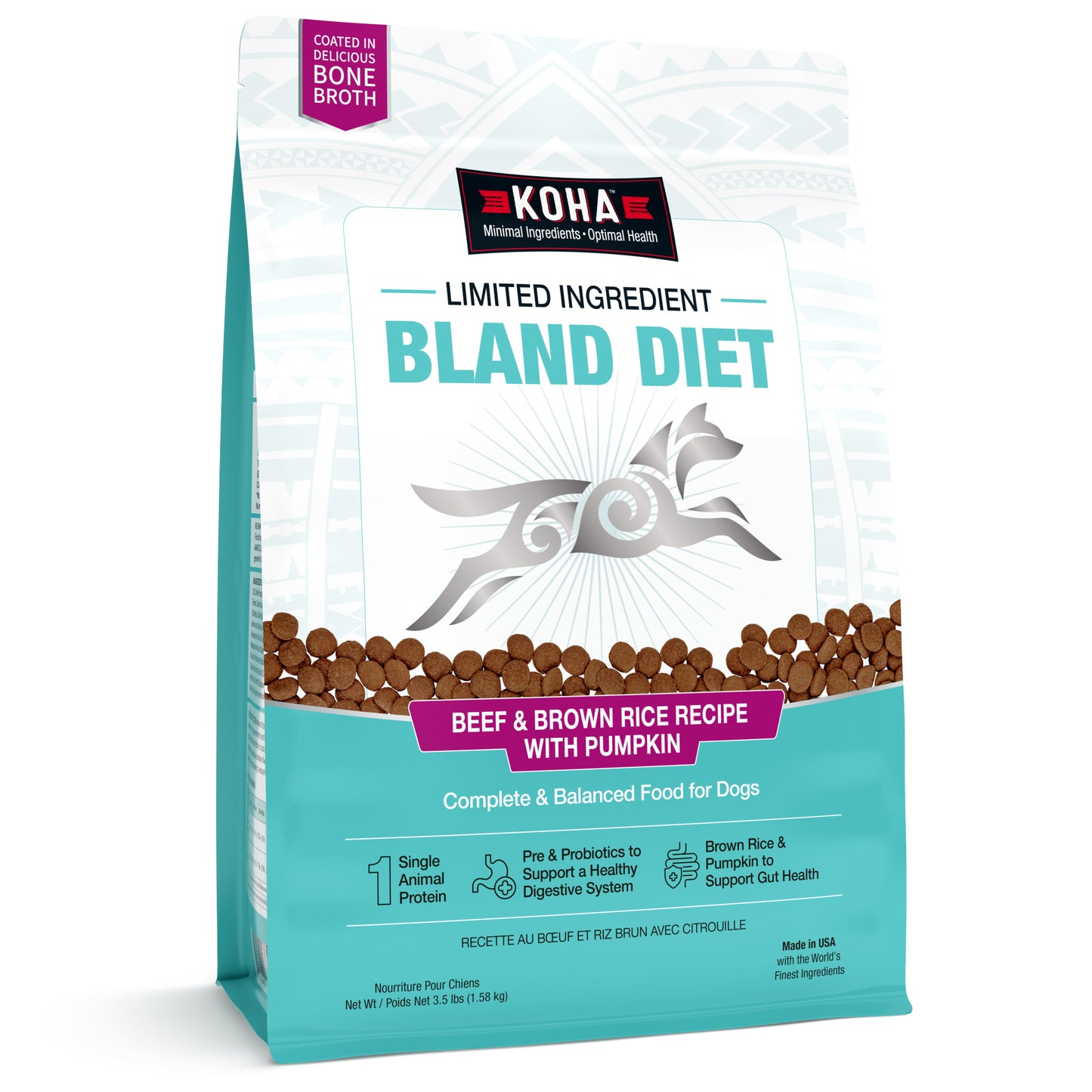 Koha Limited Ingredient Bland Diet Beef 3.5lb For Dogs