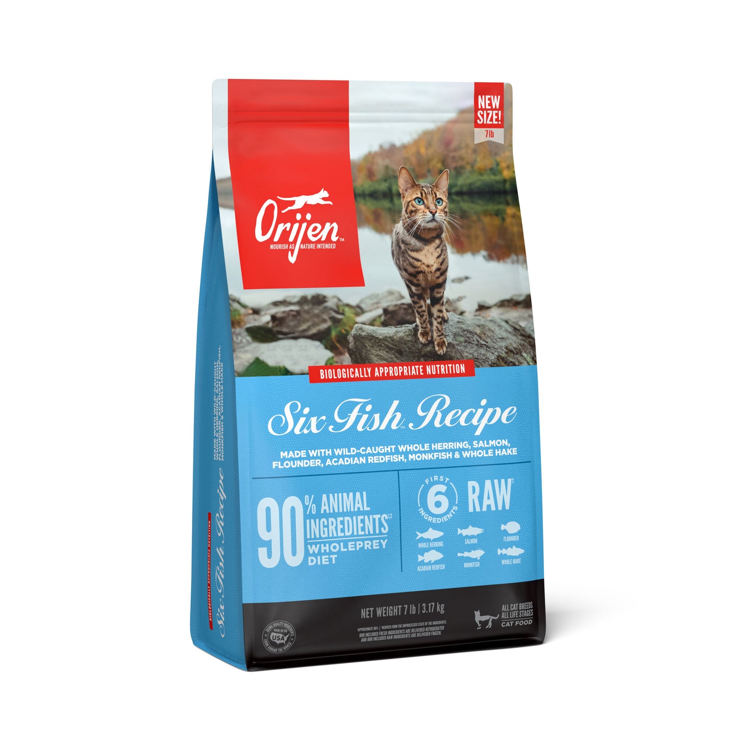 Orijen Six Fish 7lbs for Cats