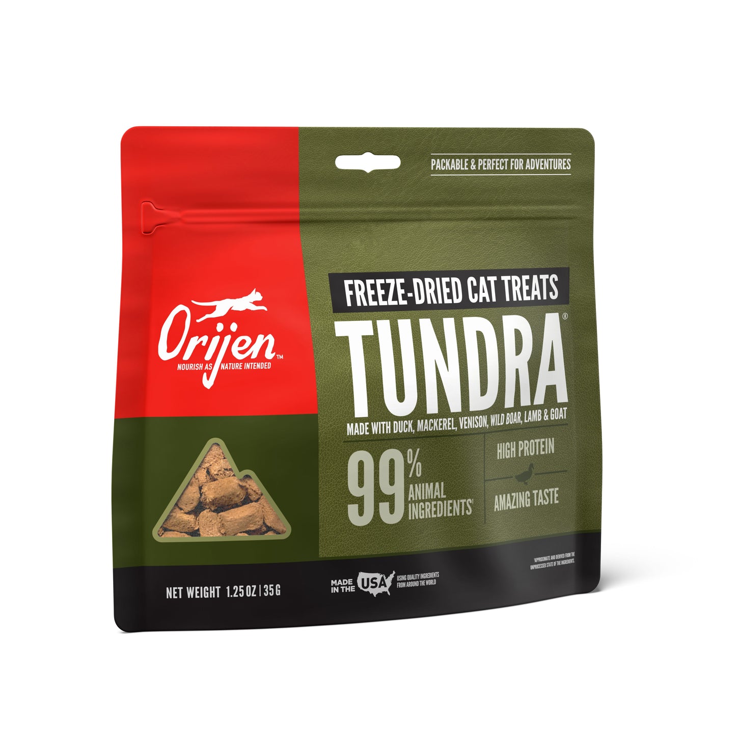 Orijen Freeze Dried Tundra 1.25oz for Cats