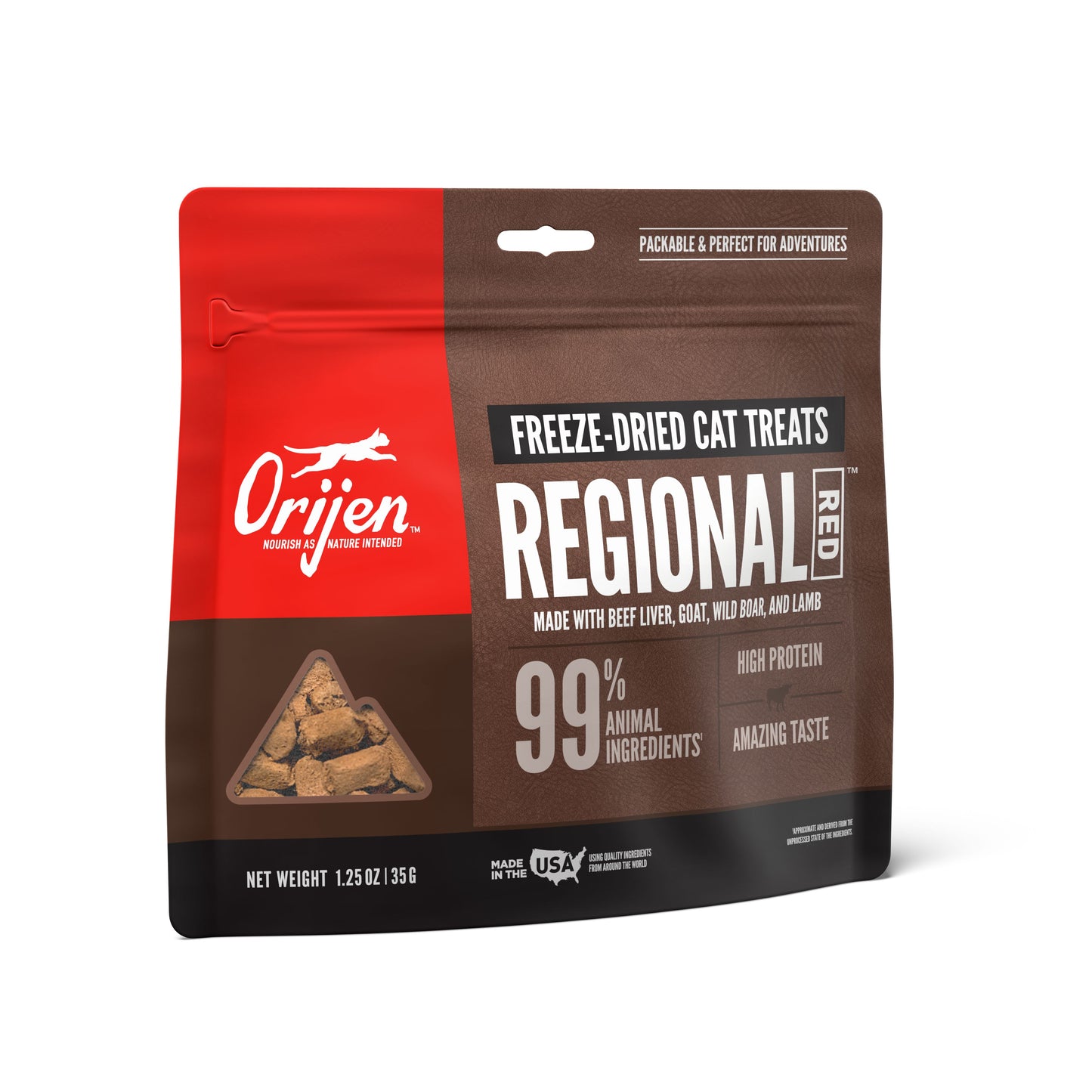 Orijen Freeze Dried Regional Red 3.25oz for Dogs