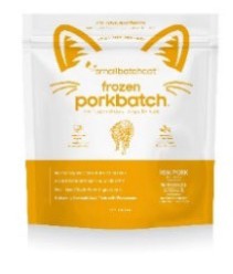 SmallBatch Frozen Pork 3lbs for Cats