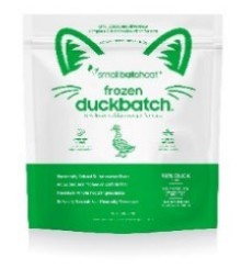 Small Batch Frozen Duck 3lbs for Cats