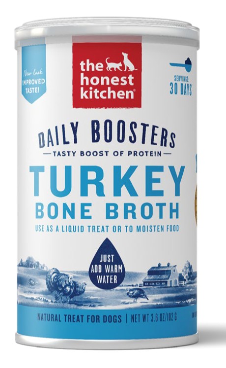 The Honest Kitchen Turkey Bone Broth Powder 3.6oz for Dogs