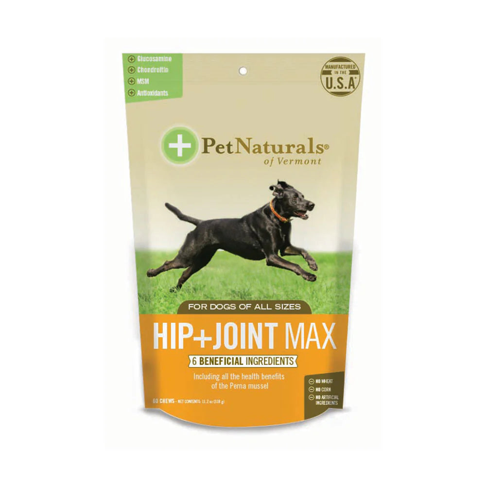 Pet Naturals of Vermont Hip + Joint Max 60ct for Dogs