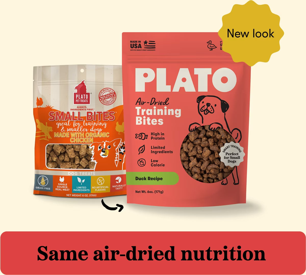 Plato Duck Small Bites 2.5oz