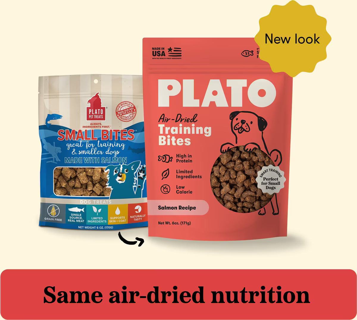 Plato Small Bites Salmon 2.5oz