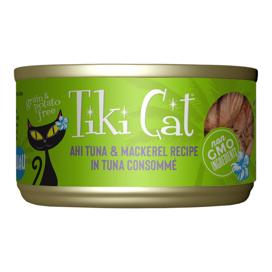 Tiki Cat Pate Luau Ahi Tuna & Mackerel 2.8oz